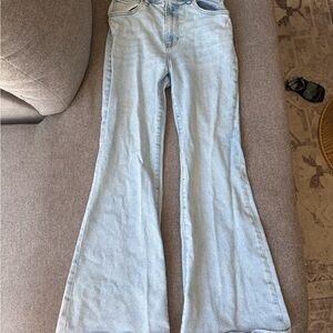 Abercrombie & Fitch Light Wash Flare Jeans